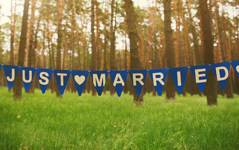 野外結婚式